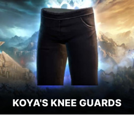 Koya's Knee Guards Legwear Artifact